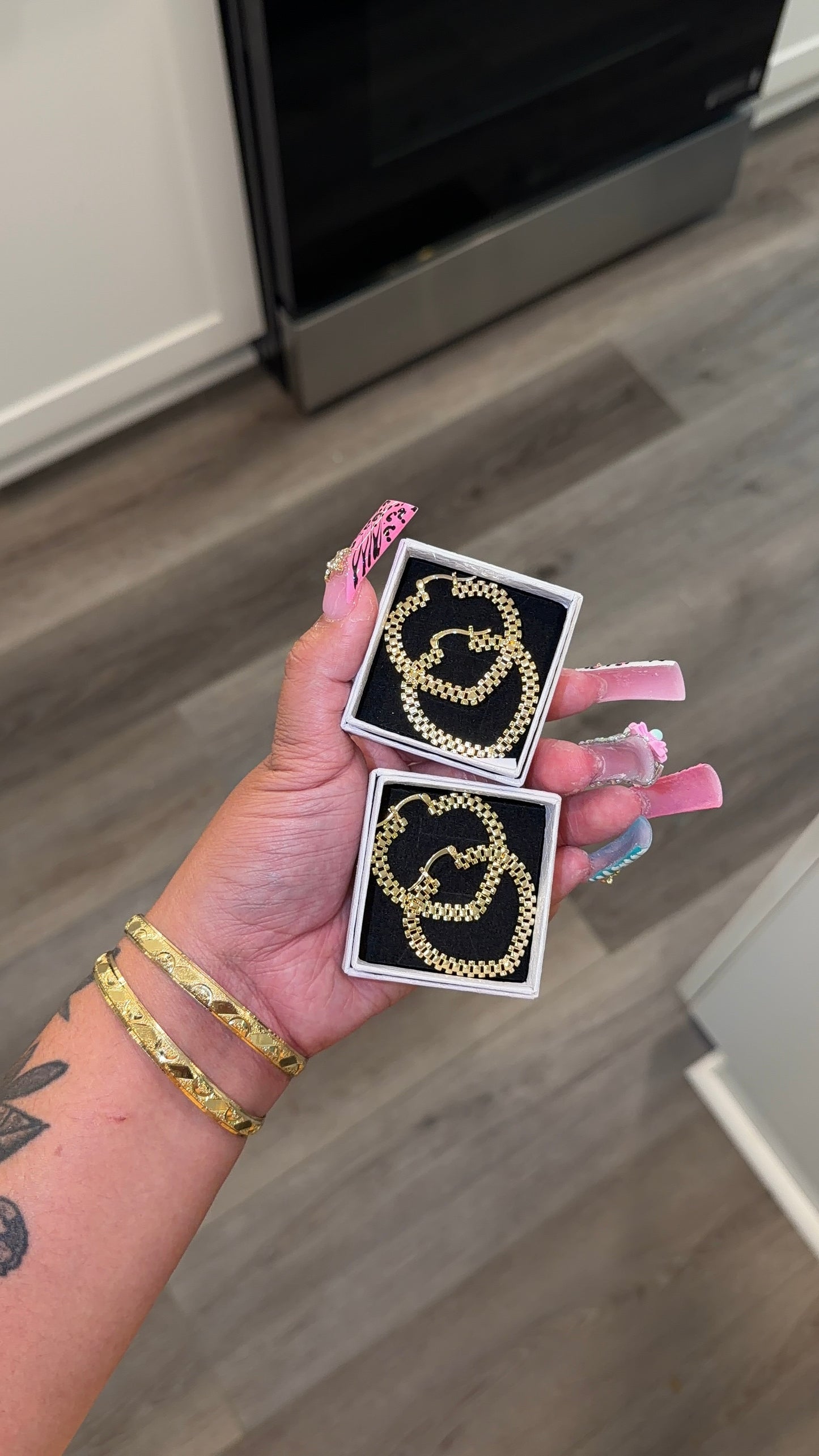 New Rolex heart hoops
