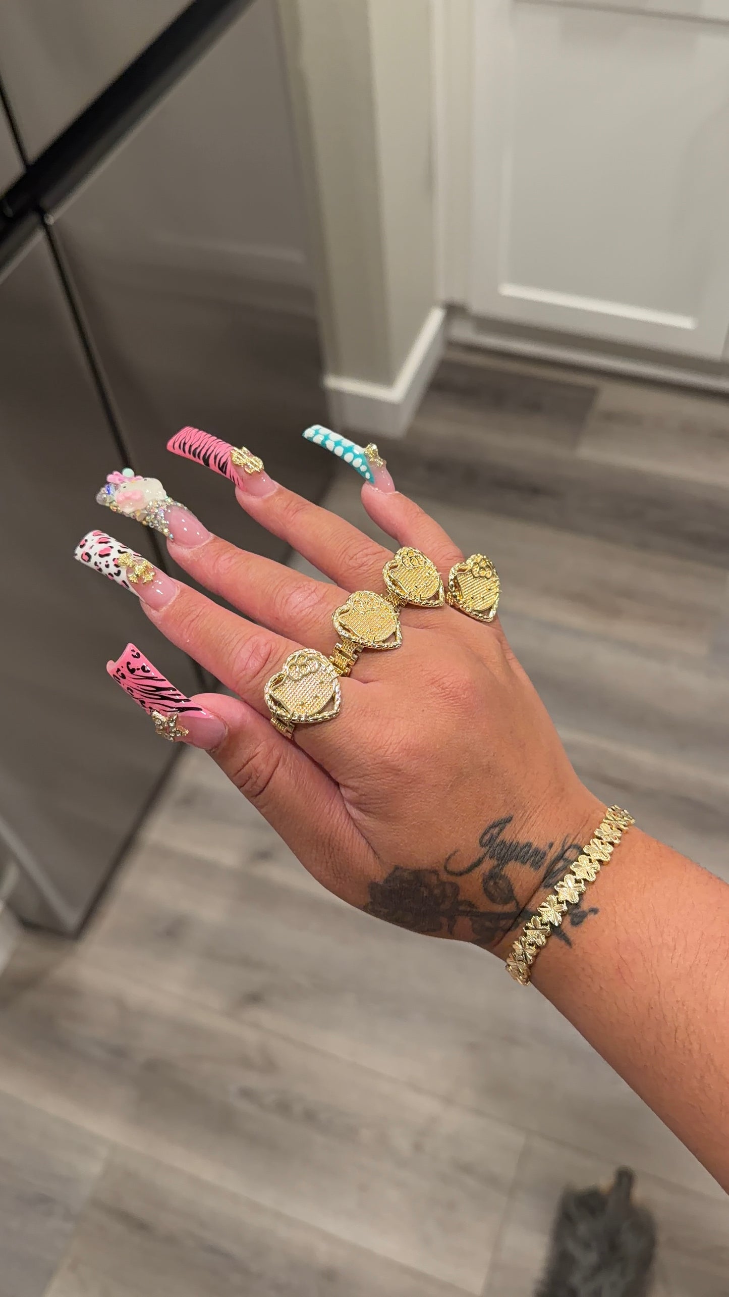 HK nugget/rolex HRT ring