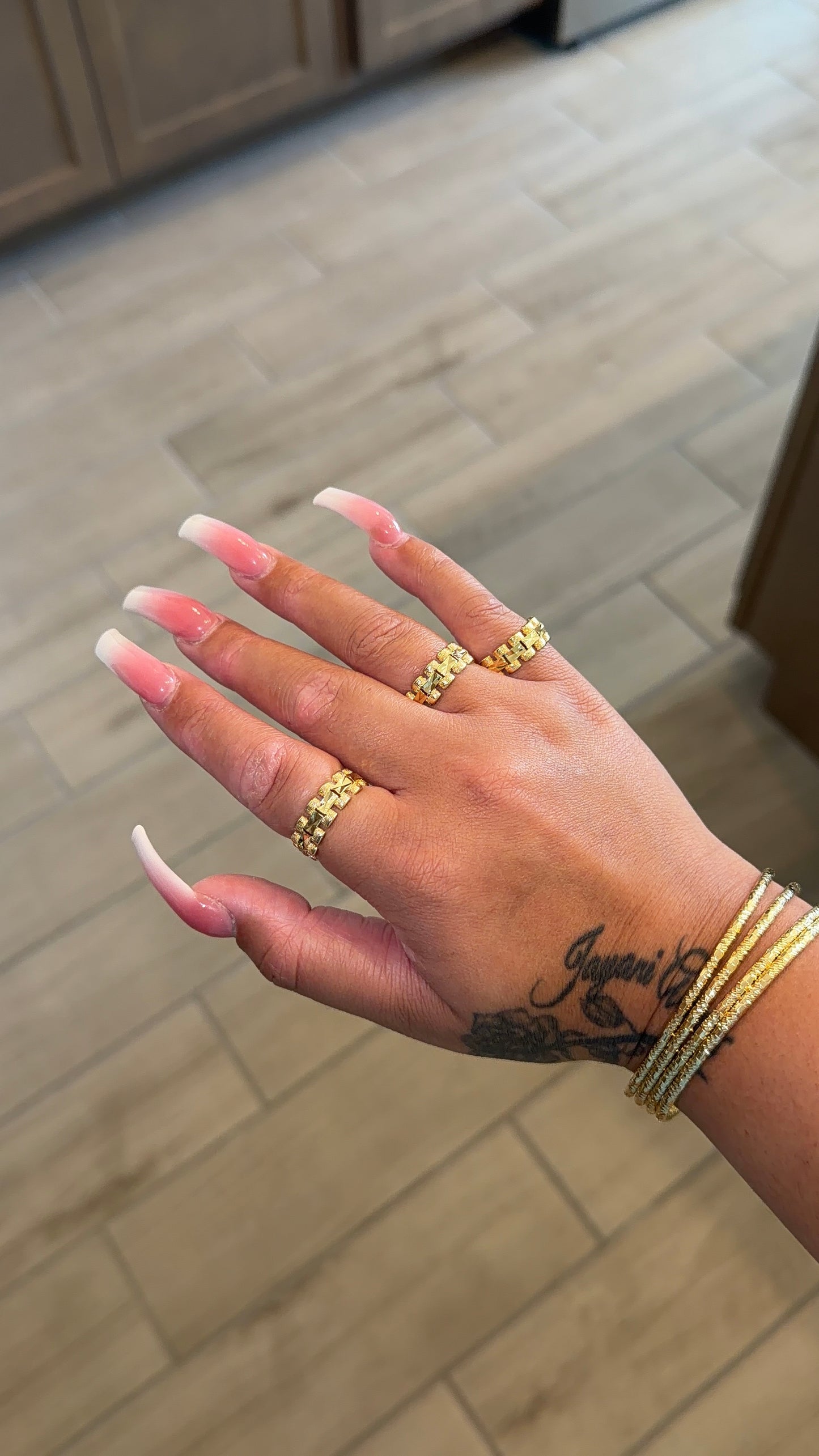 Designed Band Ring