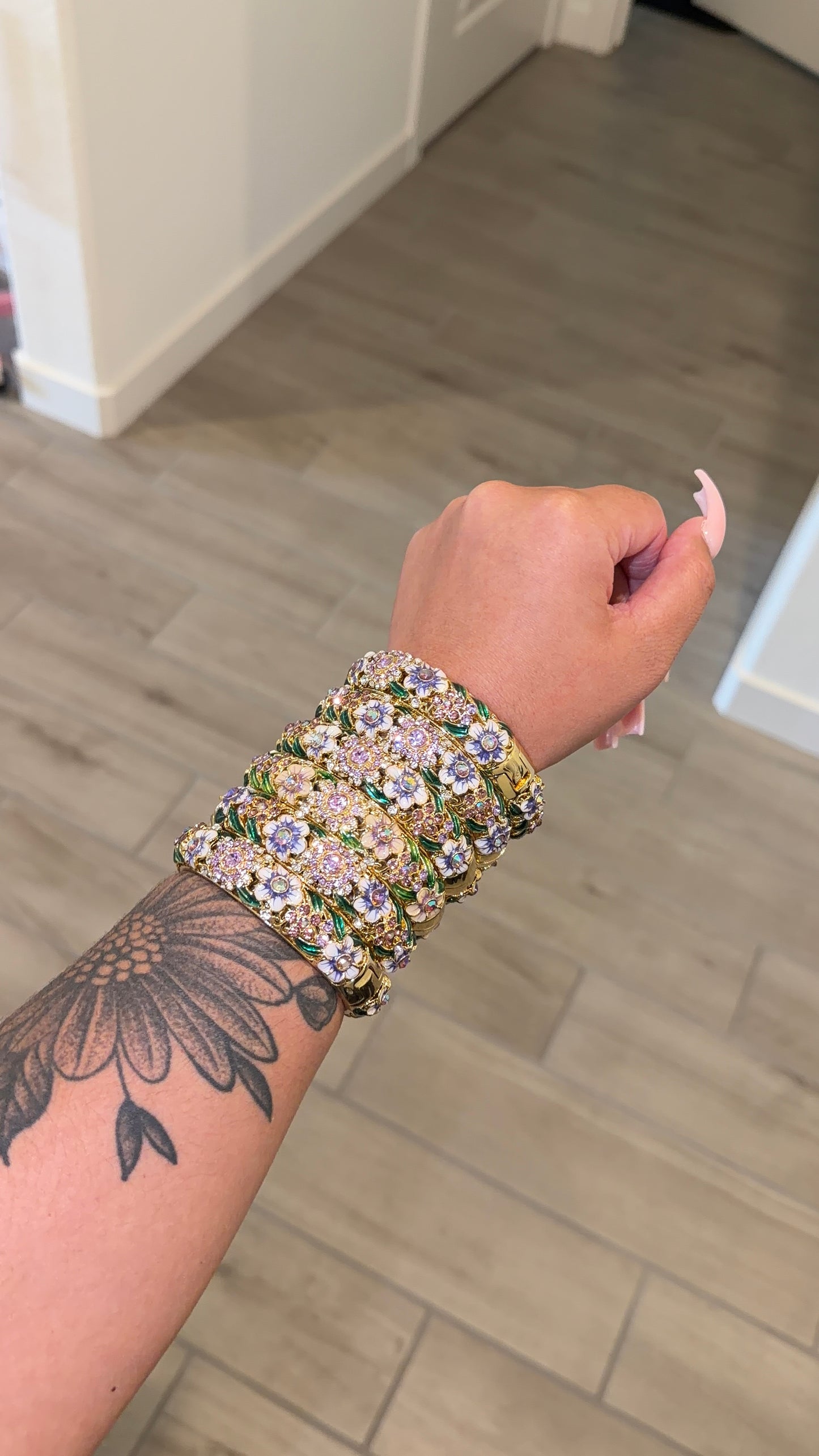 Floral Bangle