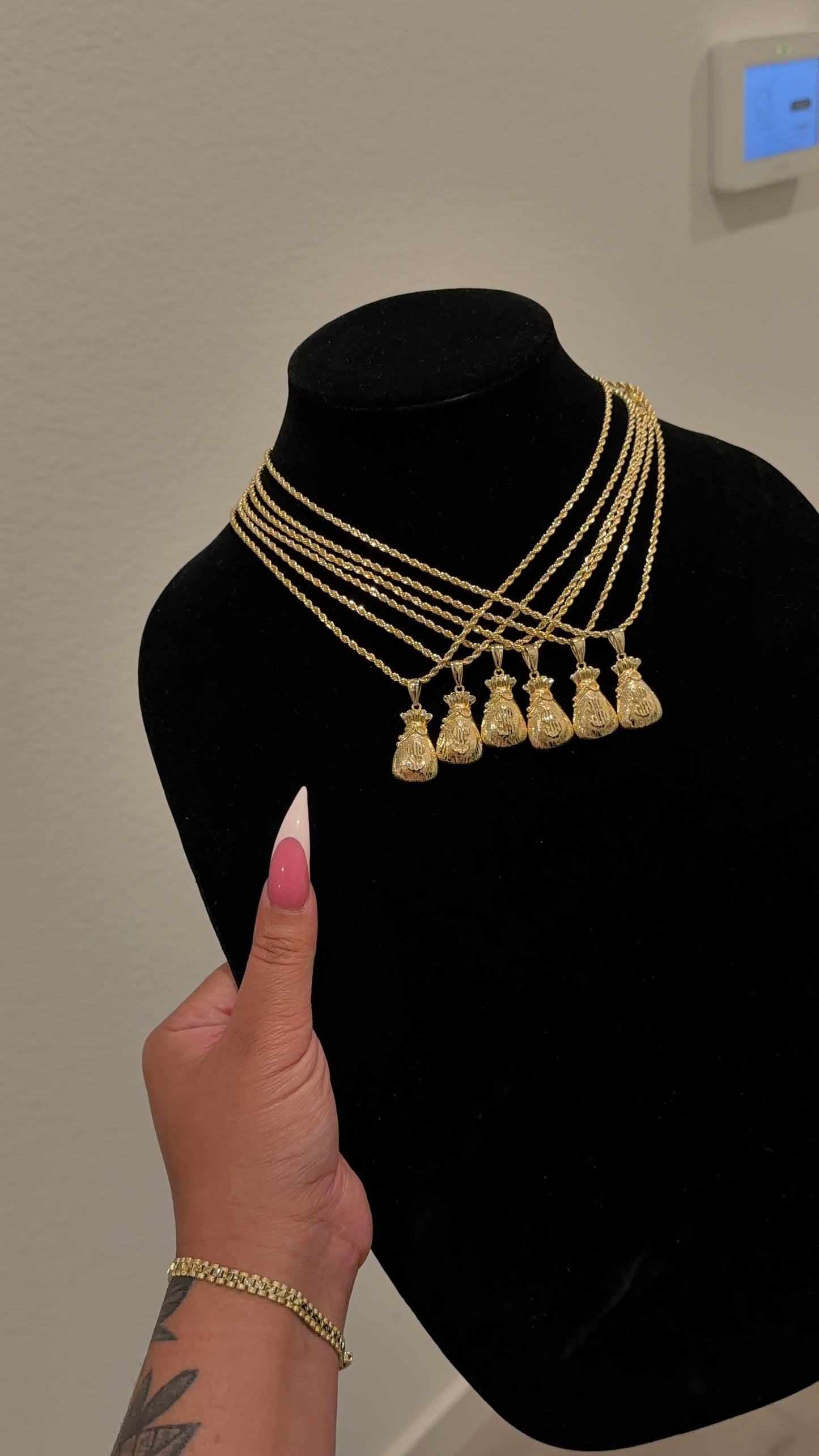 Money Bag Necklace