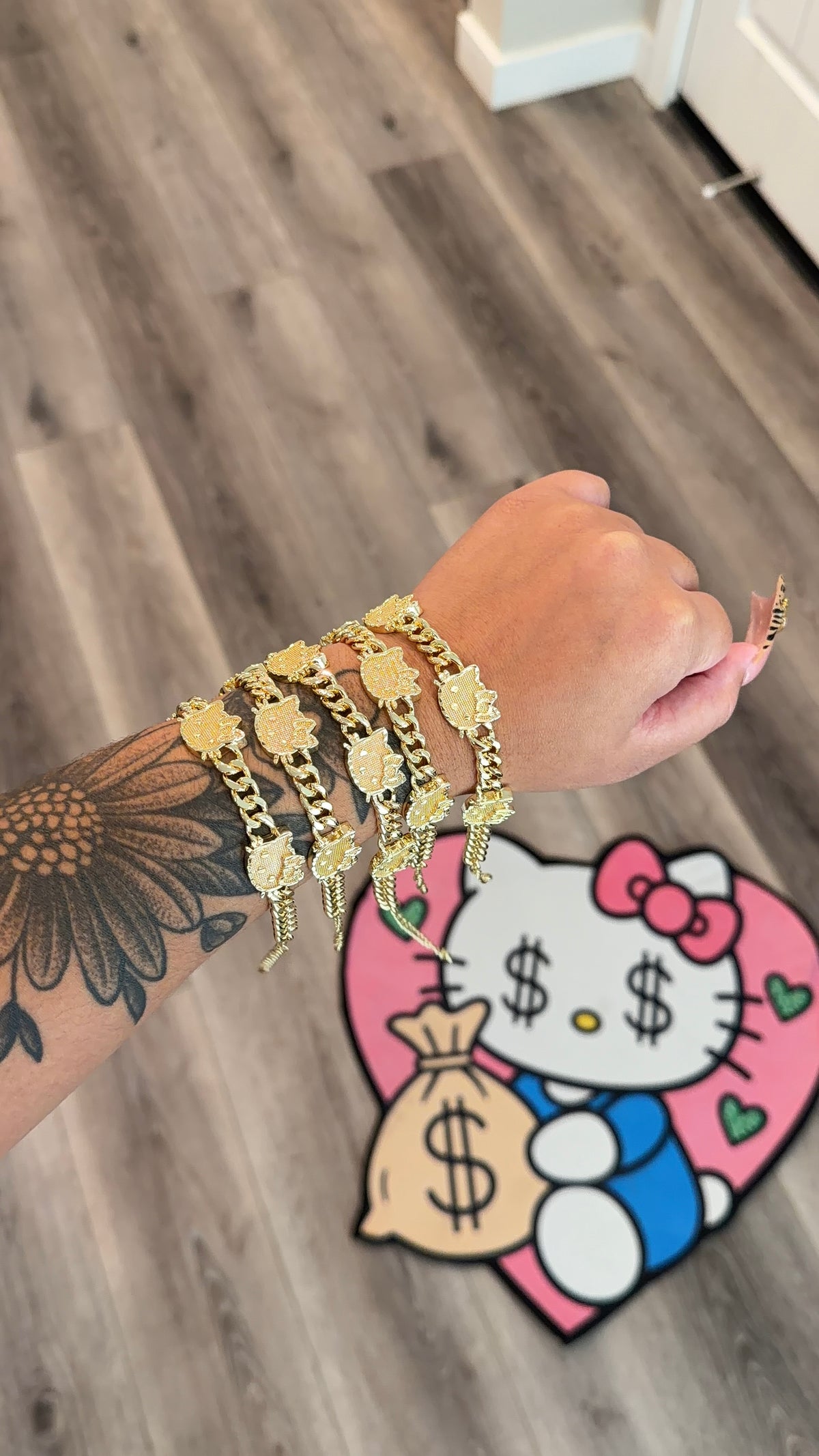 3 HK face bracelet