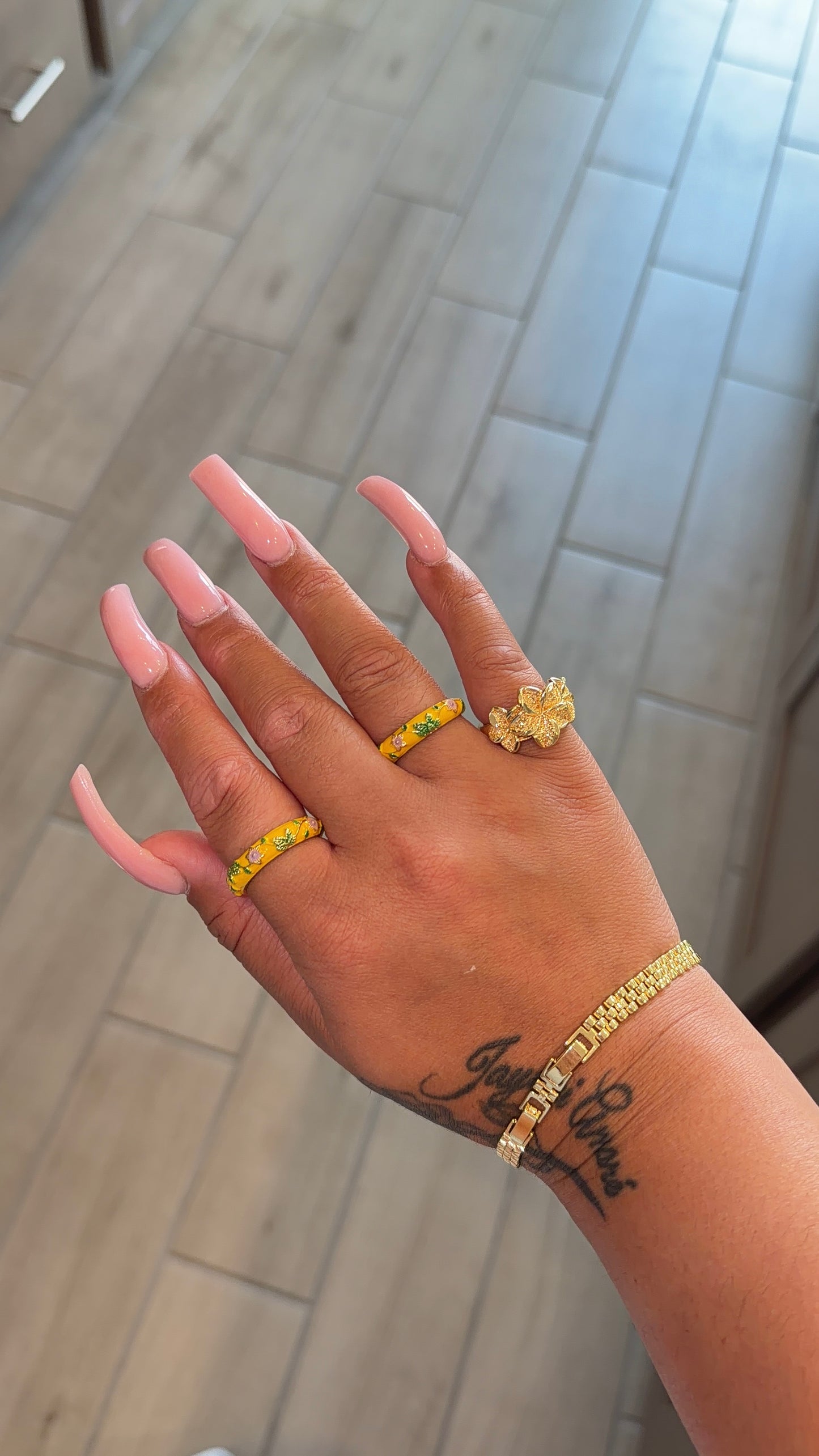 Blossom Flower Ring (adjustable)