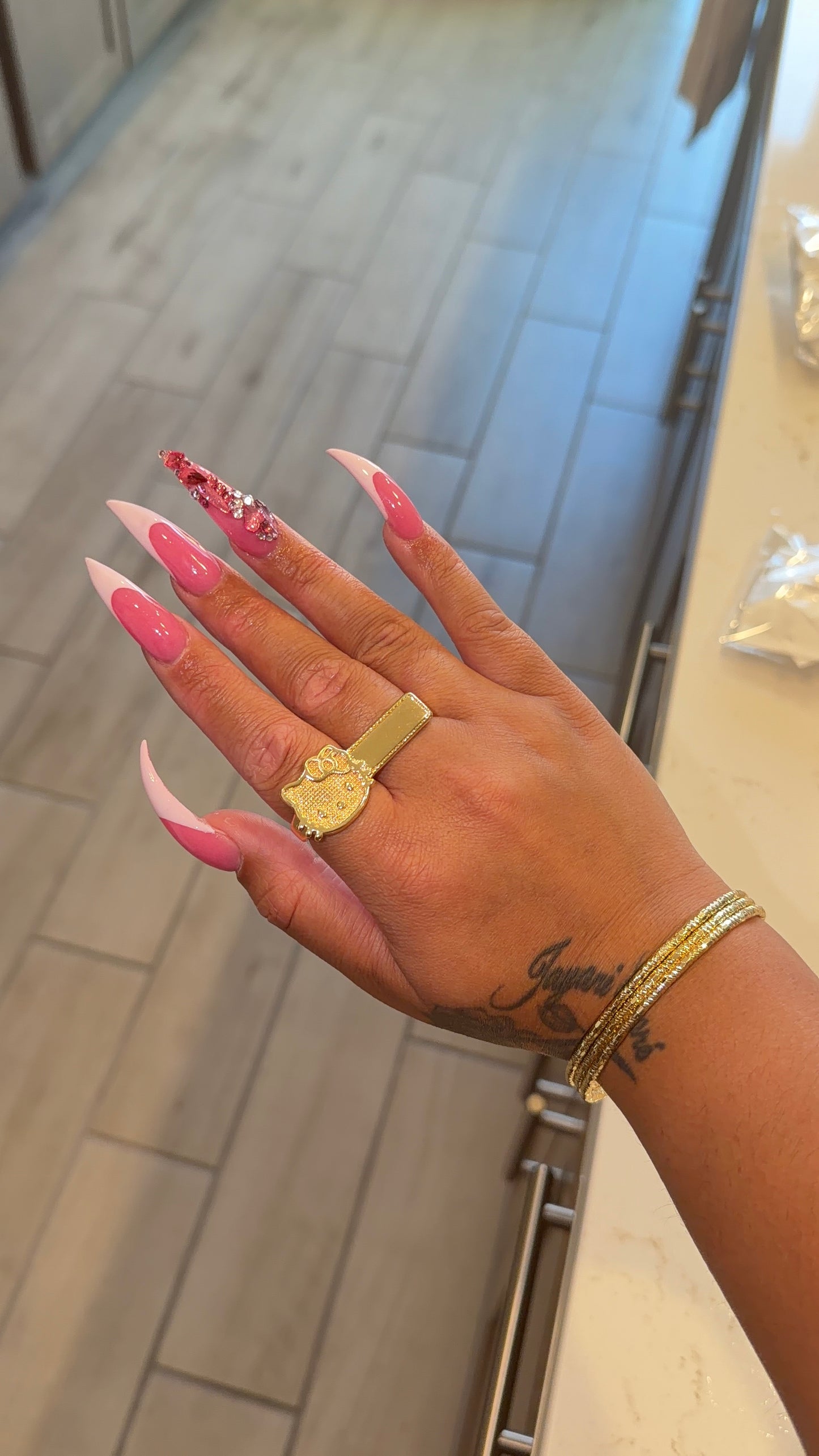 Double HK FACE Ring