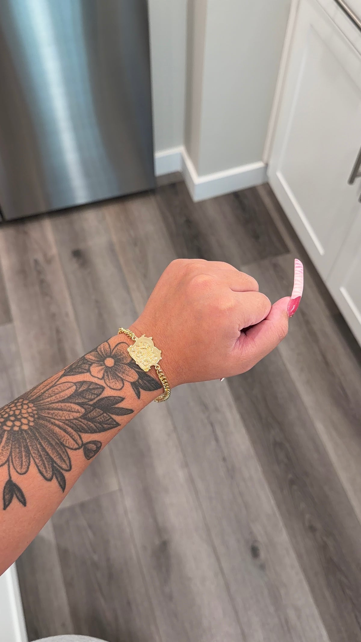 Betty Boop face bracelet