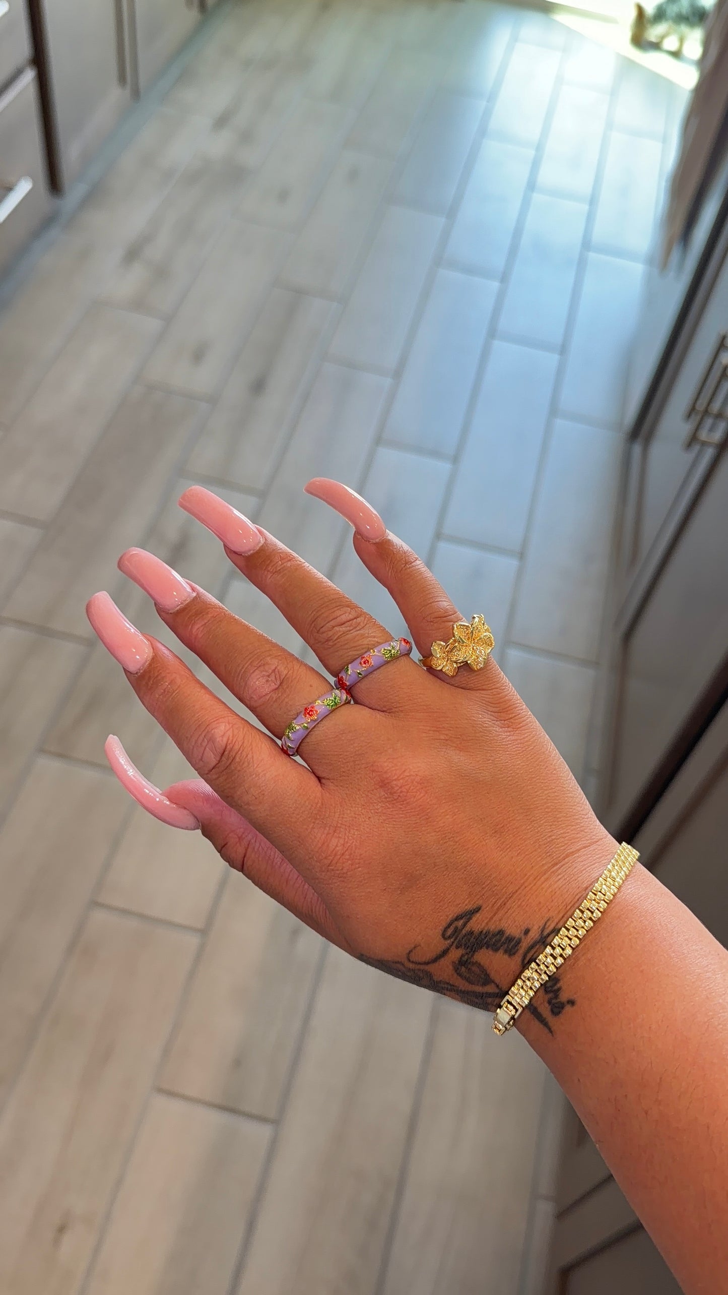 Blossom Flower Ring (adjustable)