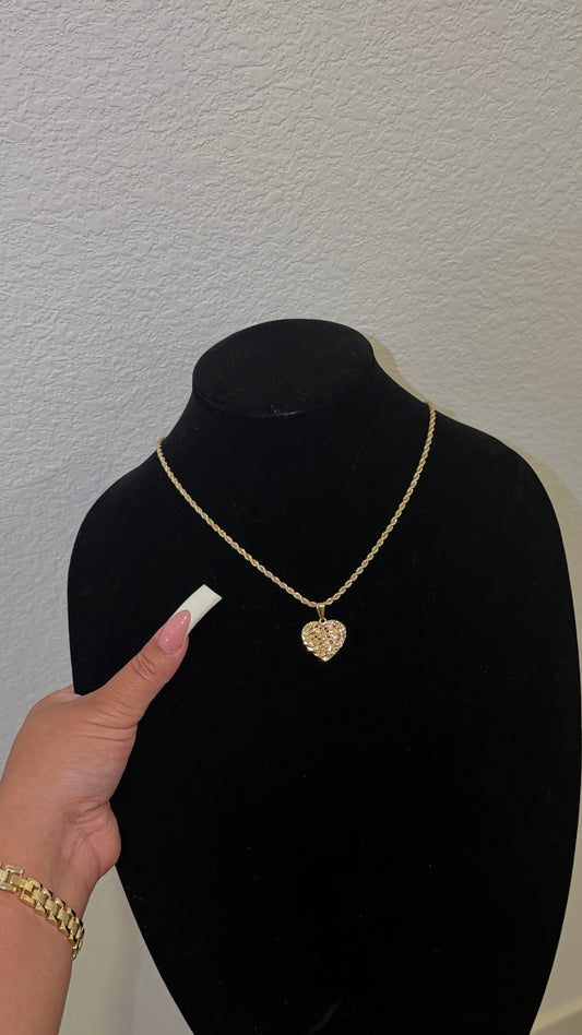 New nugget hrt necklace