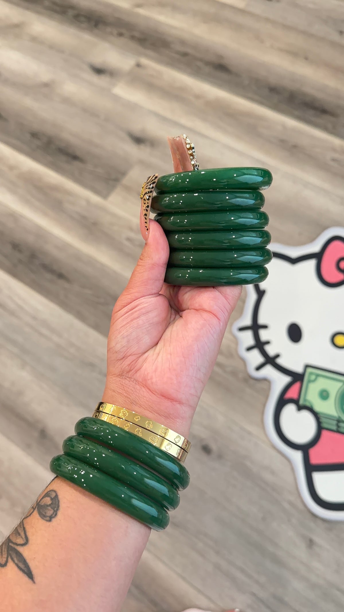 Jade bangle
