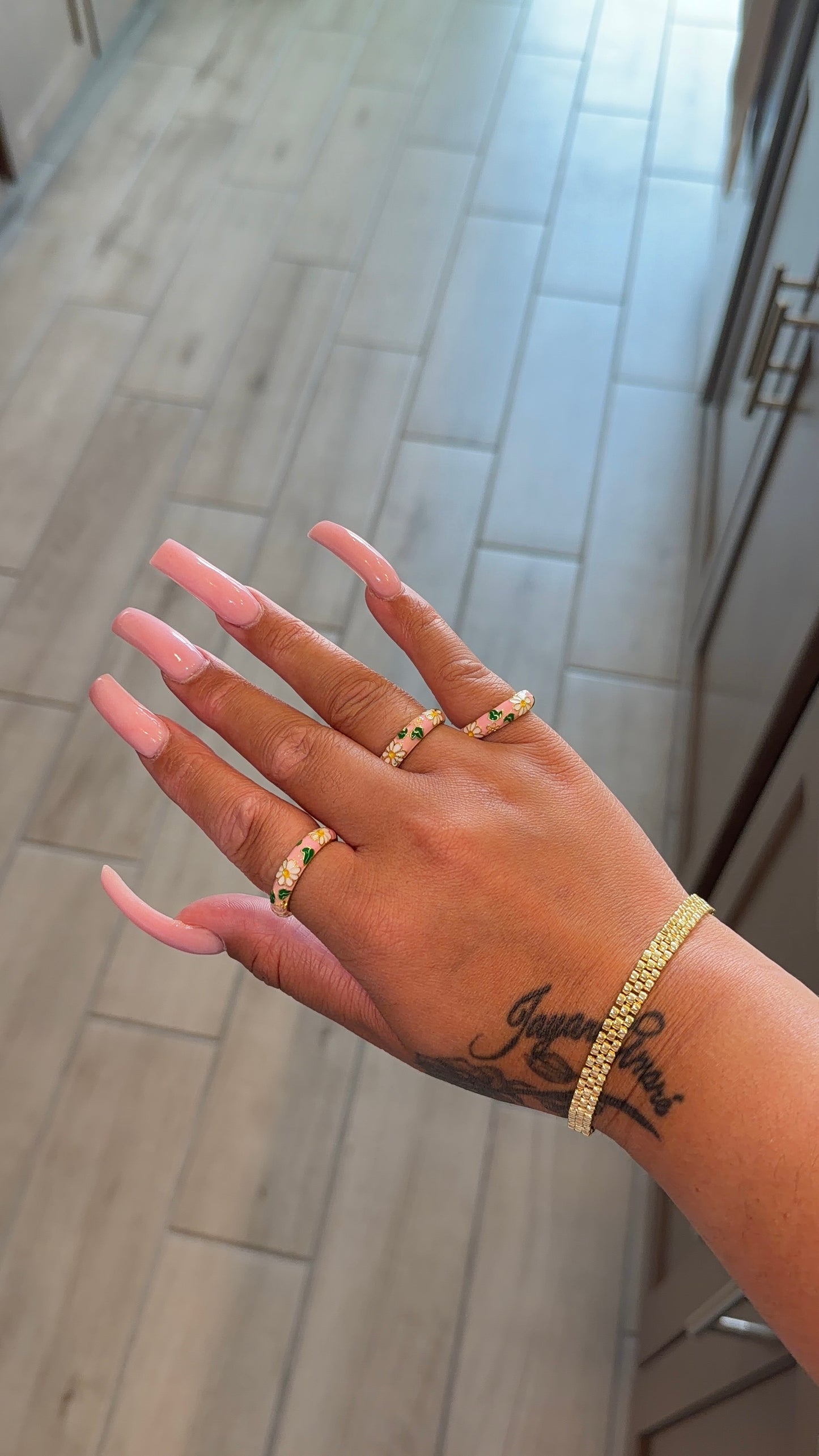 Blossom Flower Ring (adjustable)