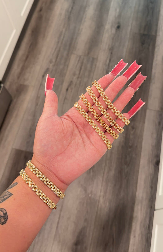 Bling Rolex bracelet