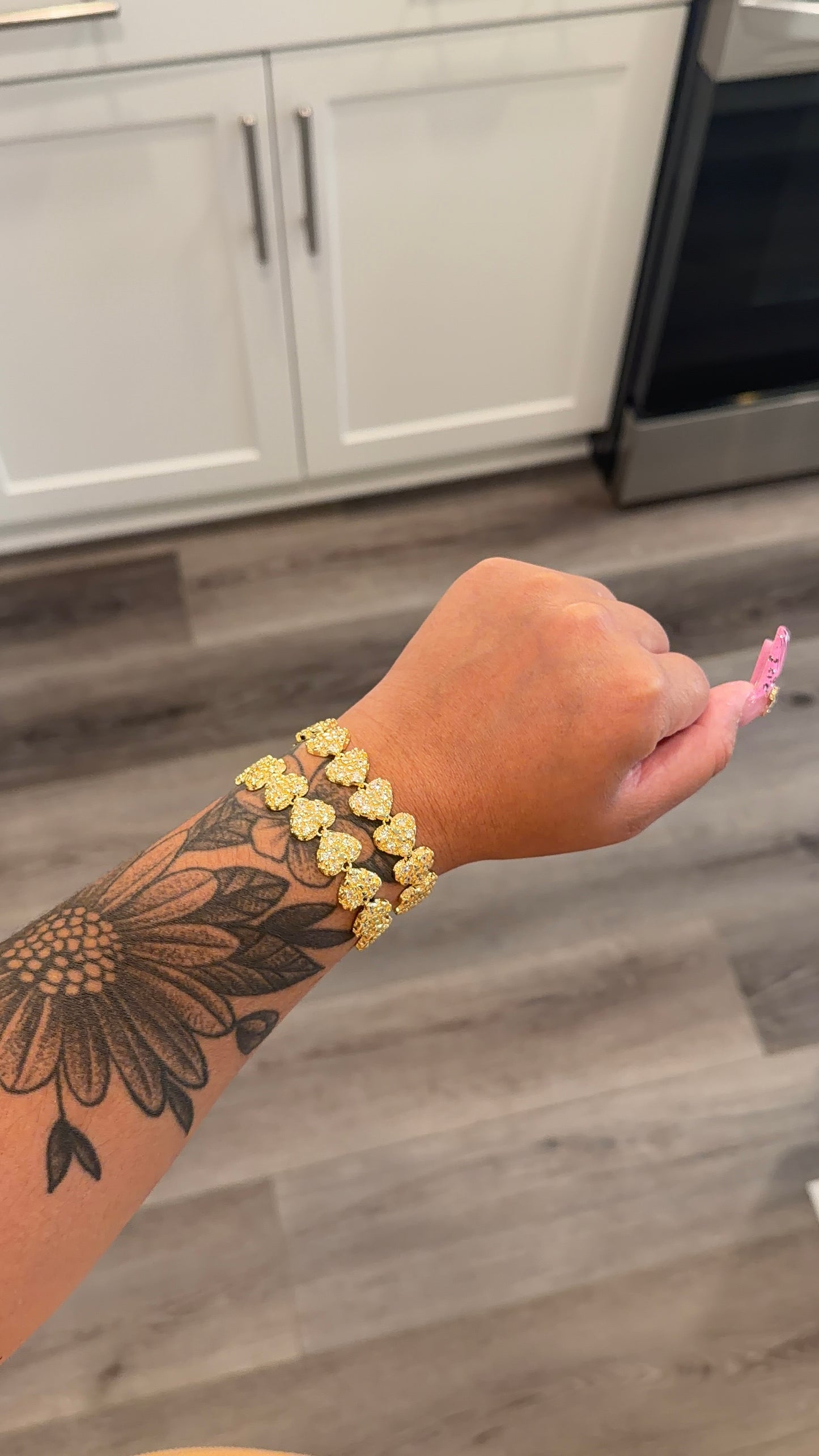 Jumbo nugget hrt necklace