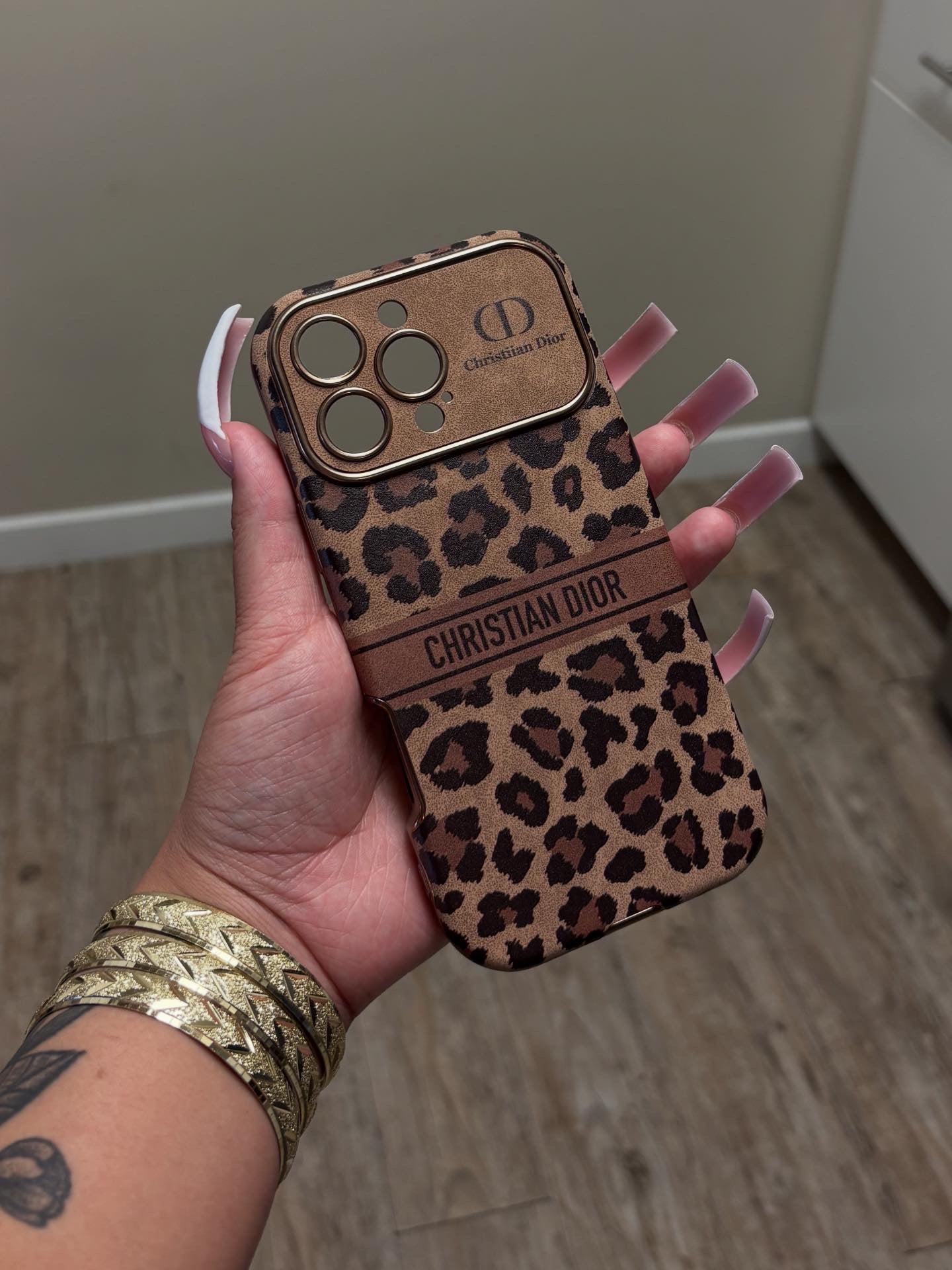 CHEETAH DIOR CASE