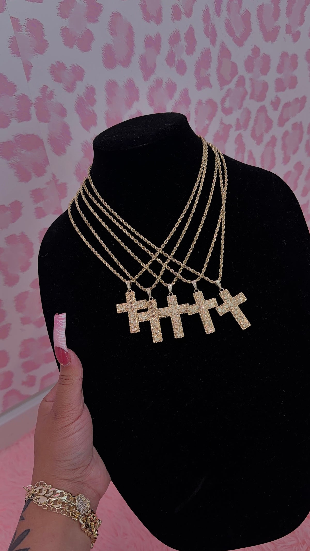 Nugget Cross chain