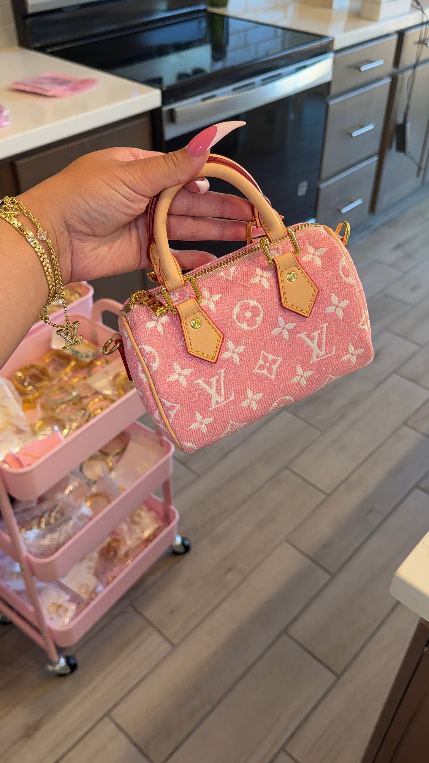 Denim LV Speedy’s