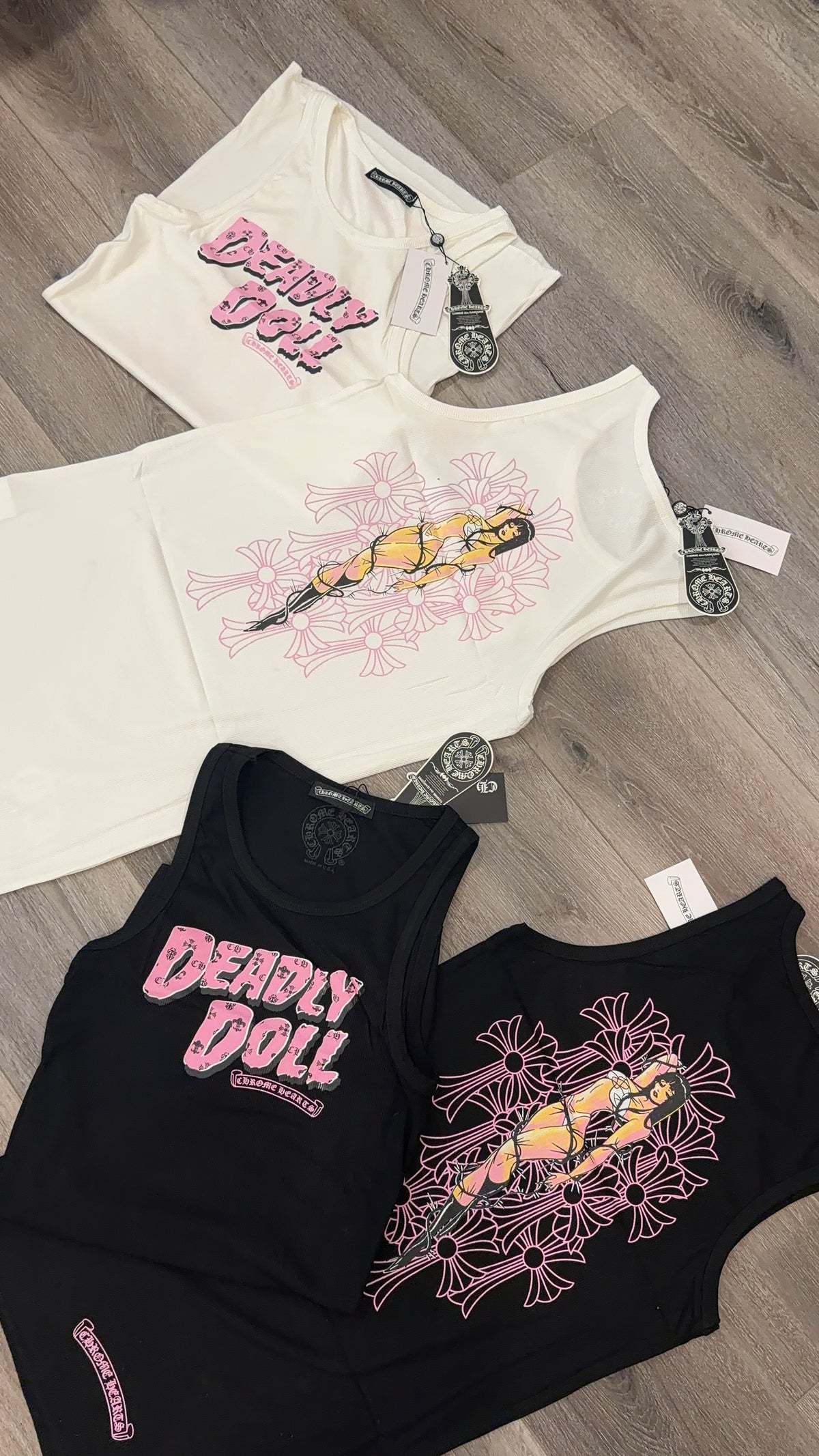 Chrome Hearts x Deadly Doll tank Dress