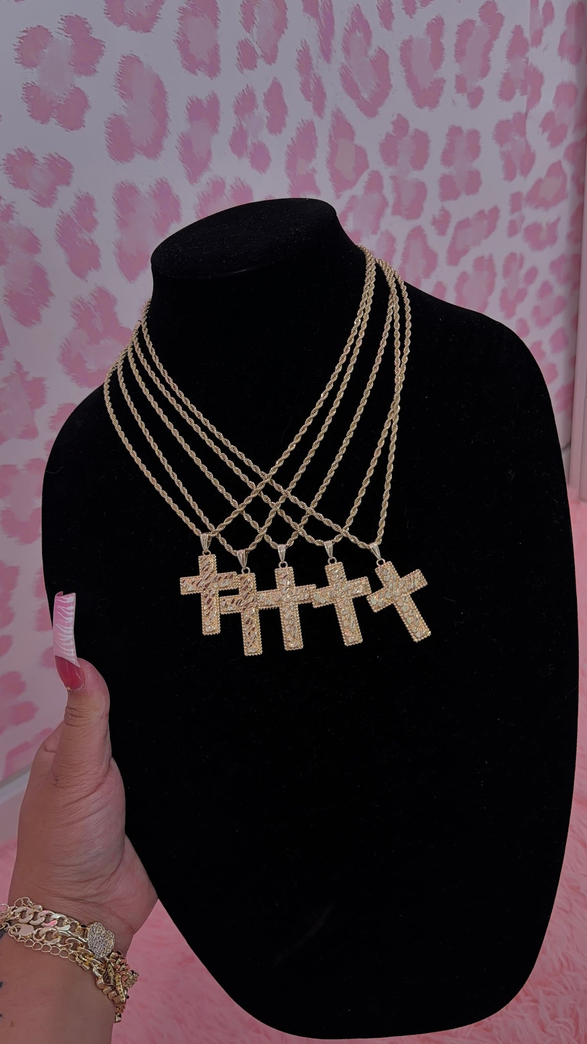 Nugget Cross chain
