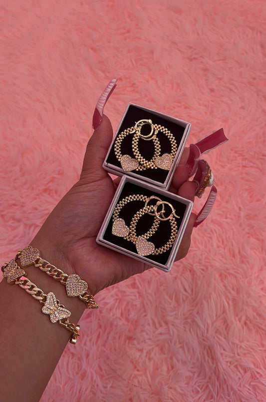 Pink circle Rolex HRTS hoops