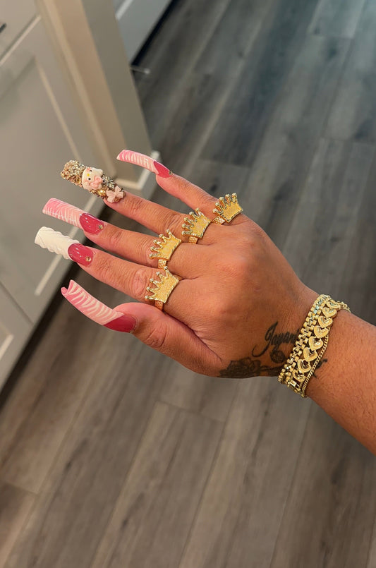 Princess crown ring