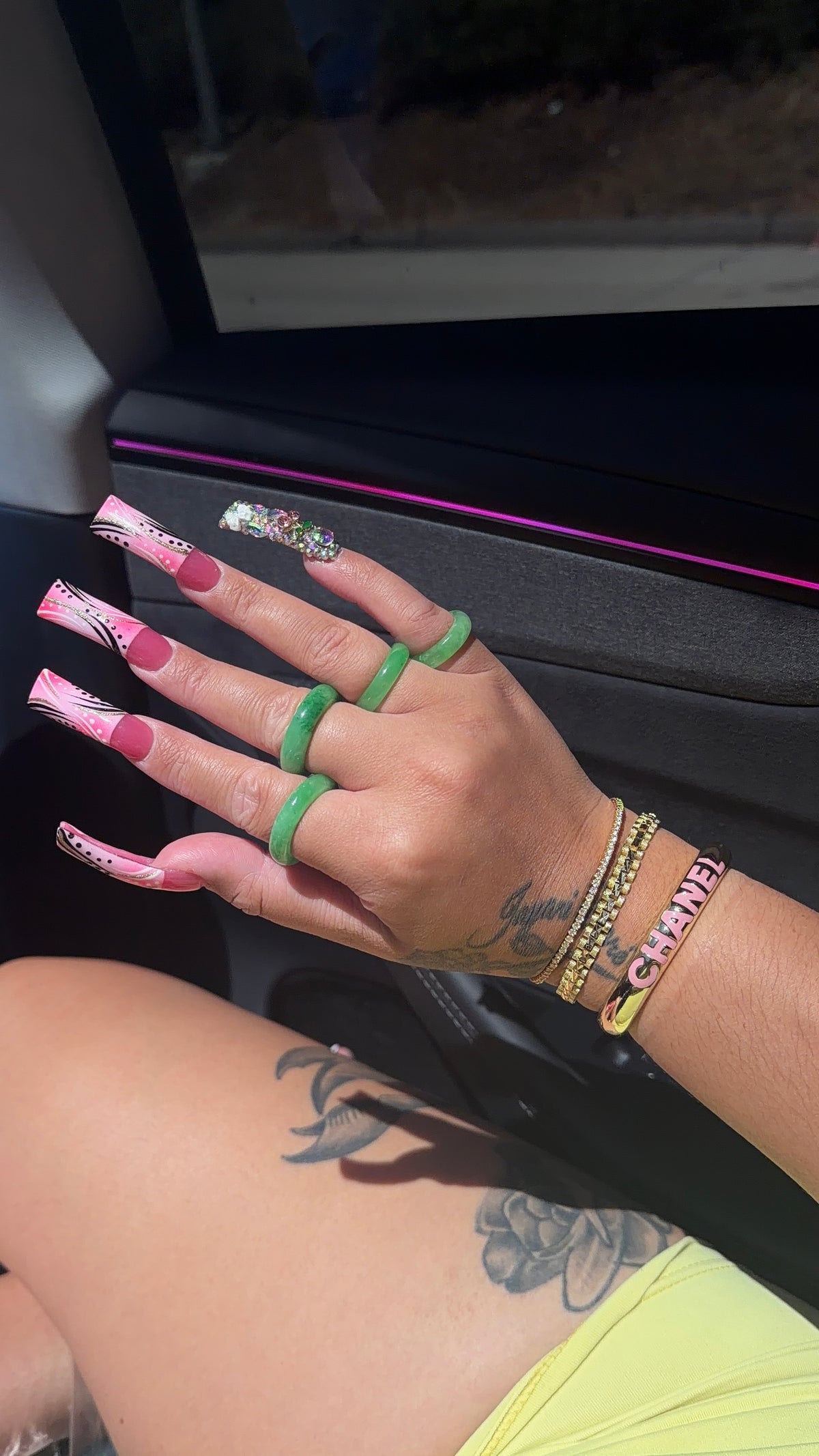 Jade rings
