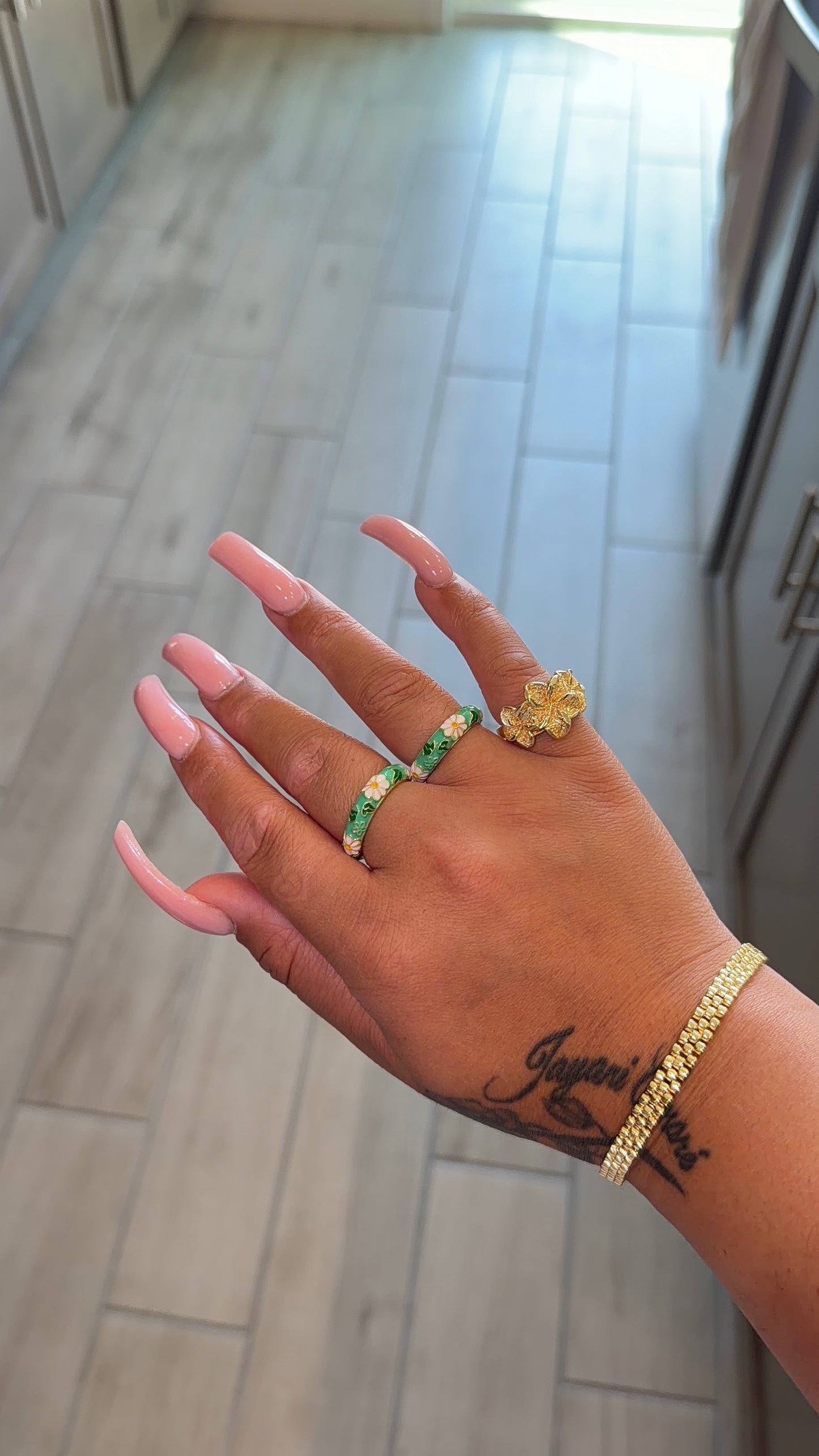 Blossom Flower Ring (adjustable)