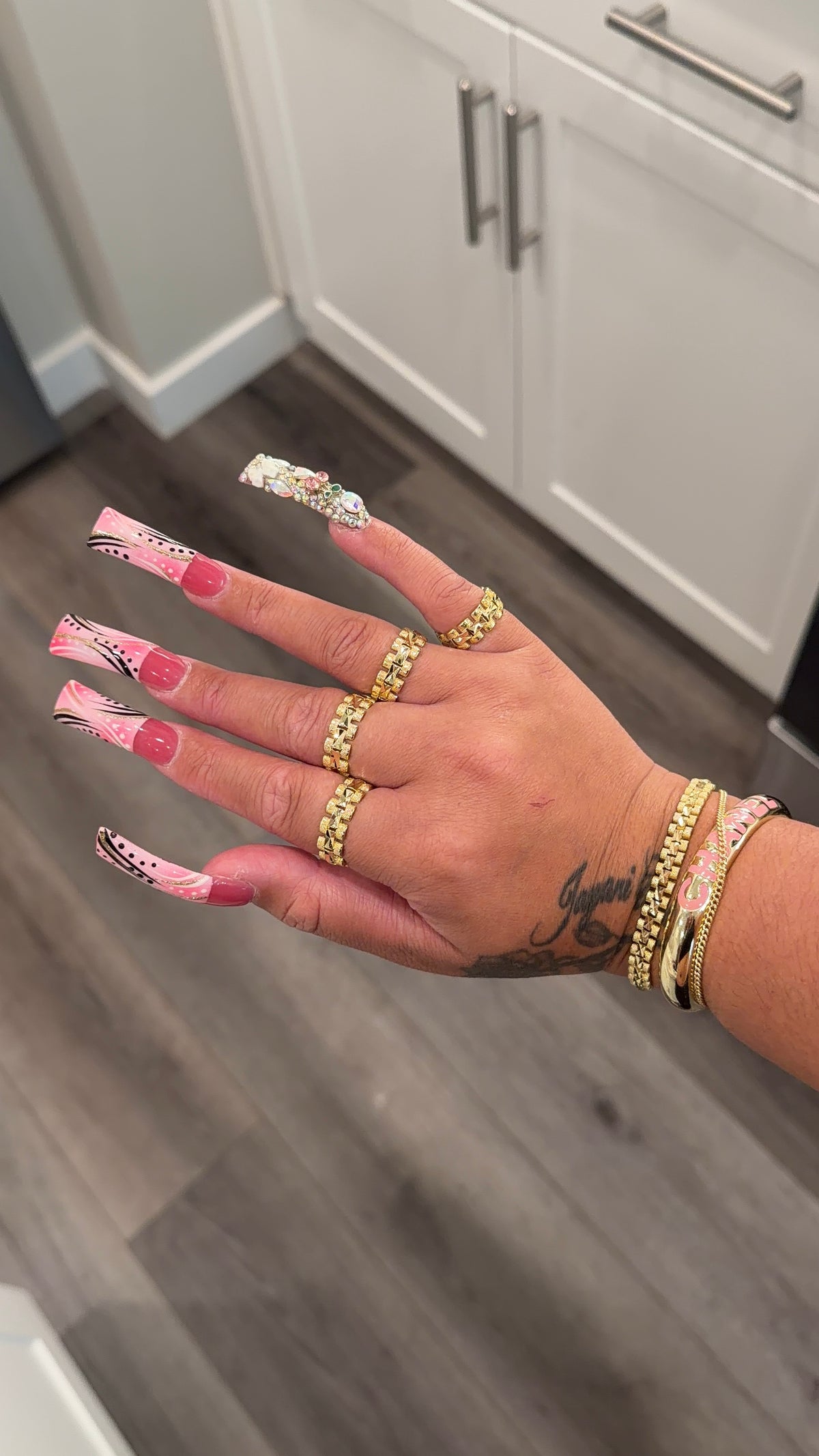 Designed Band Ring