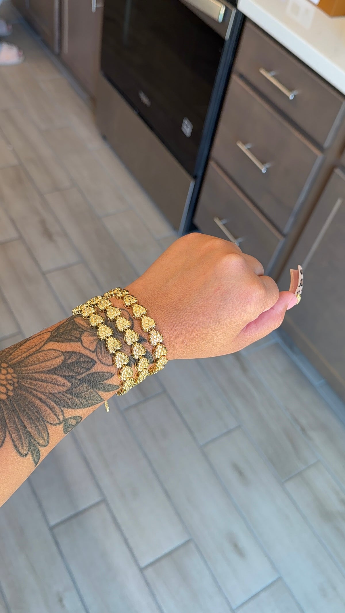 Nugget hrts bracelet