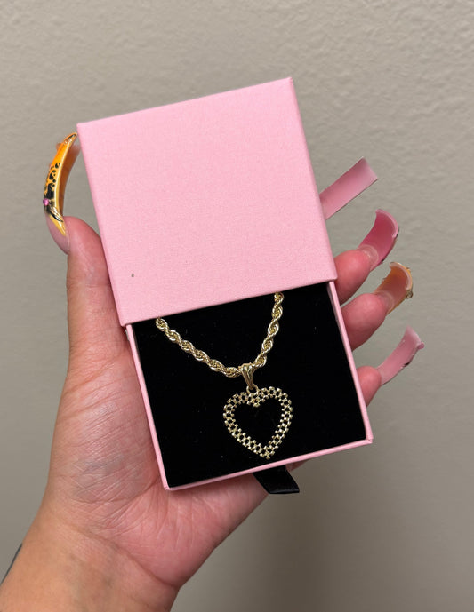 HEART-ROLEX NECKLACE