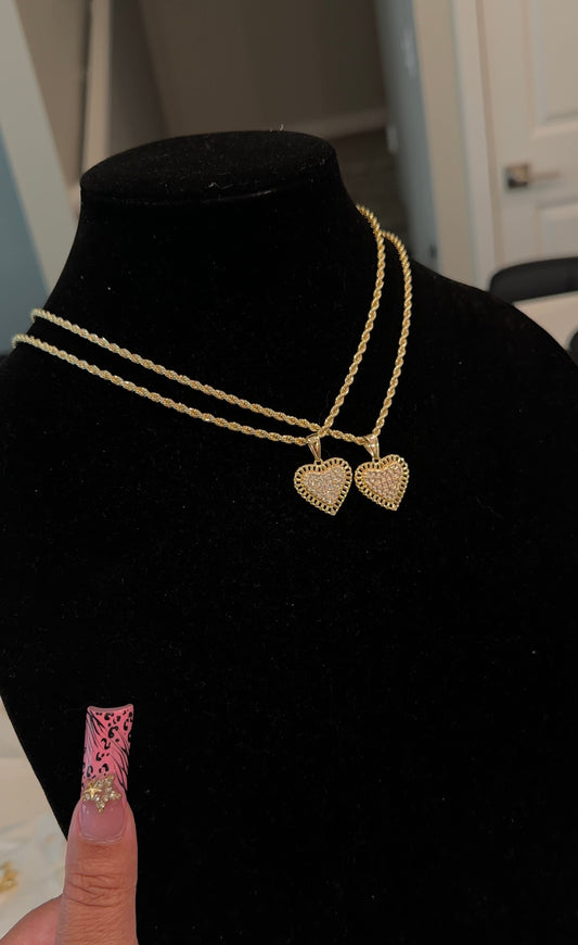 Outlined Rolex HRT necklace