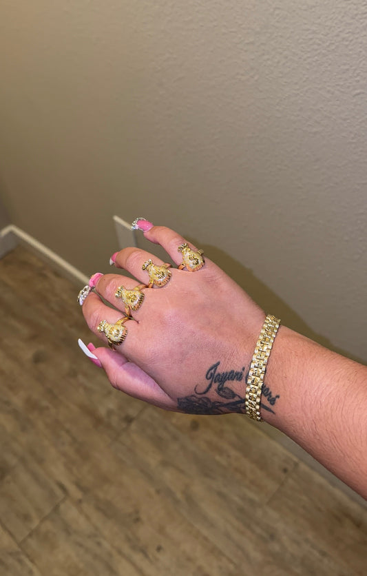 MONEY BAG RING