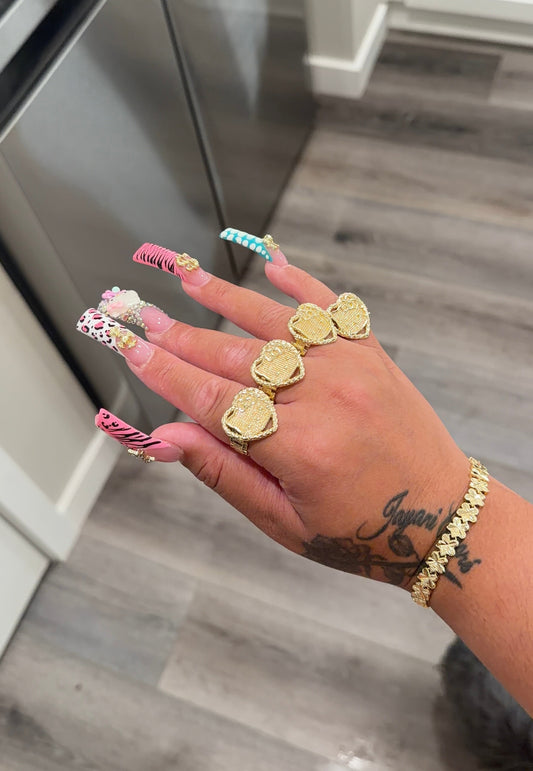 HK nugget/rolex HRT ring