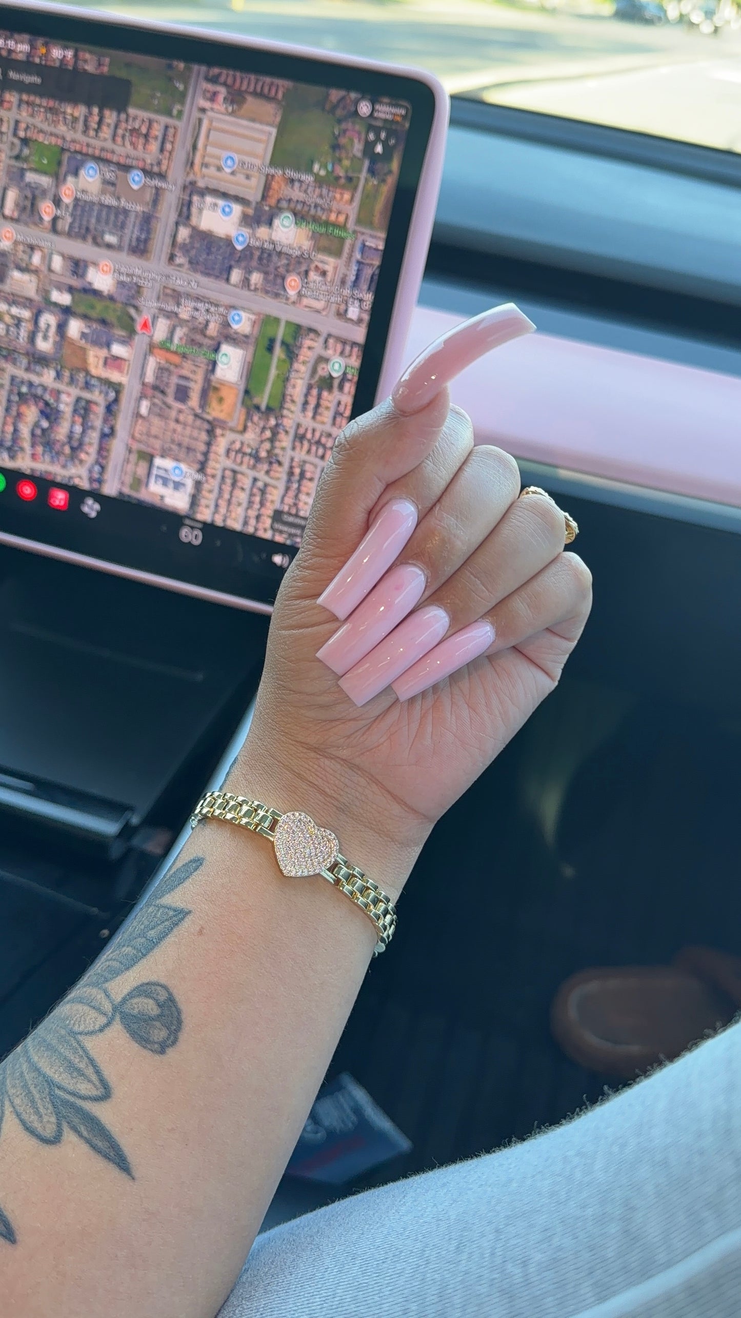 Pink HRT Rollie Bracelet