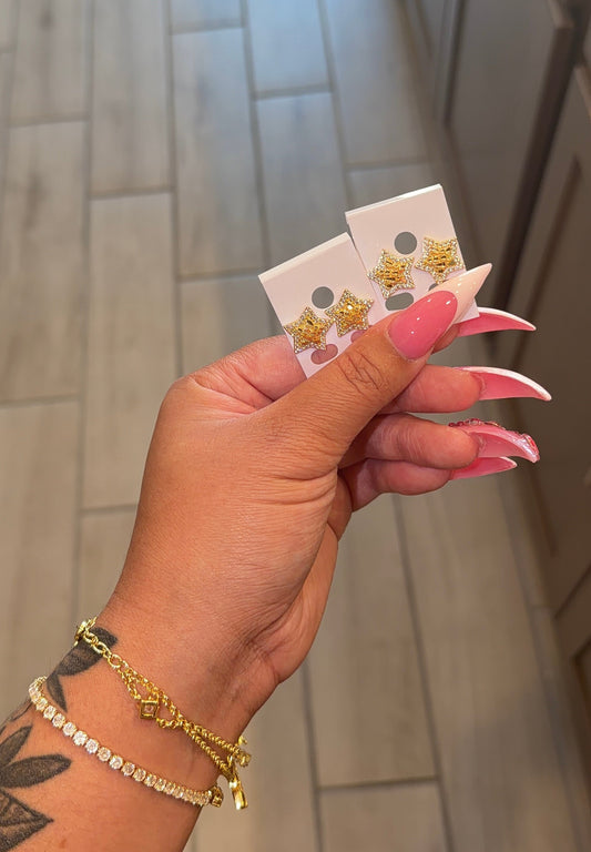 Nugget Star Studs