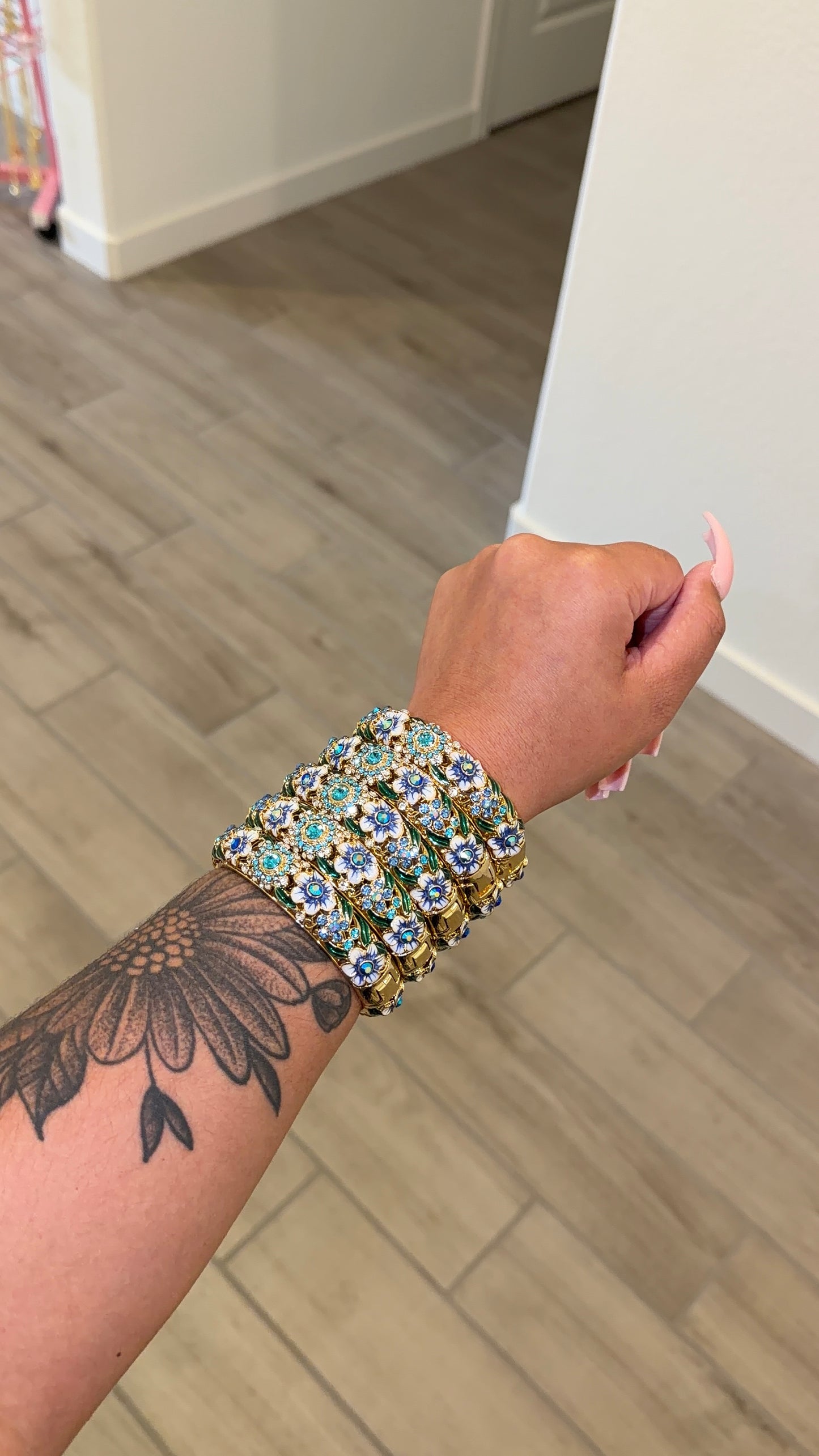 Floral Bangle