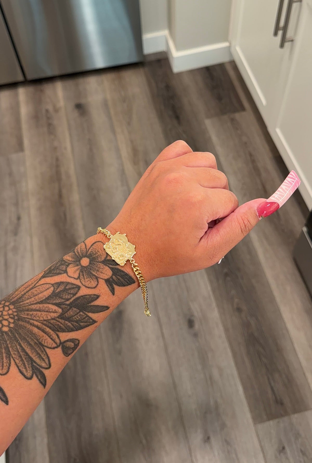 Betty Boop face bracelet