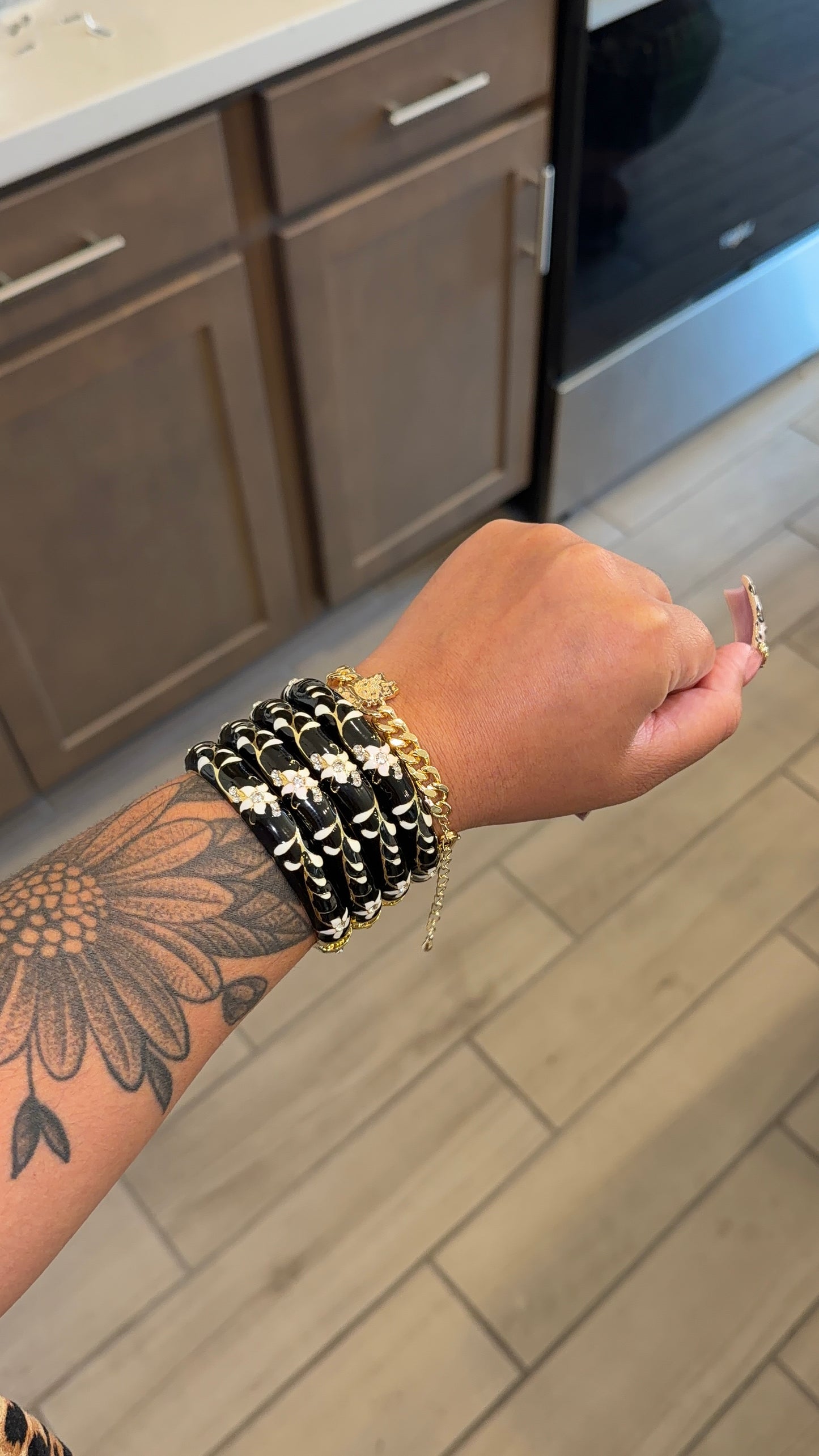 Flower Bangles