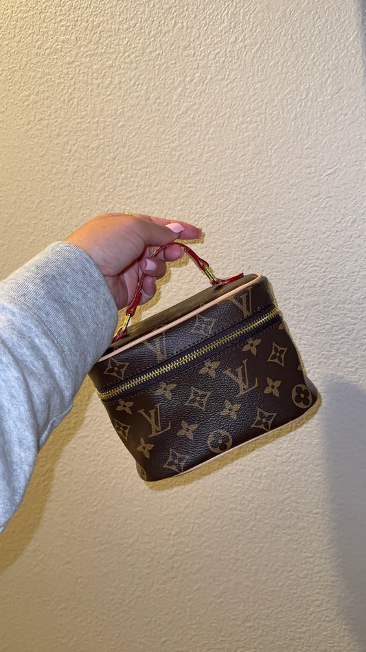 BROWN DESIGNER INSPIRED BAG