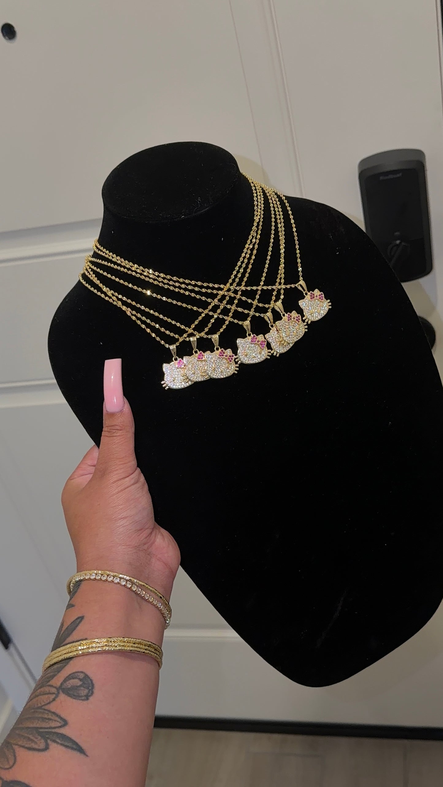 Bling HK Pink Necklace