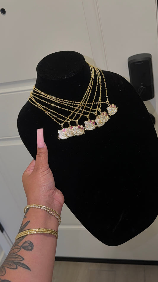 Bling HK Pink Necklace