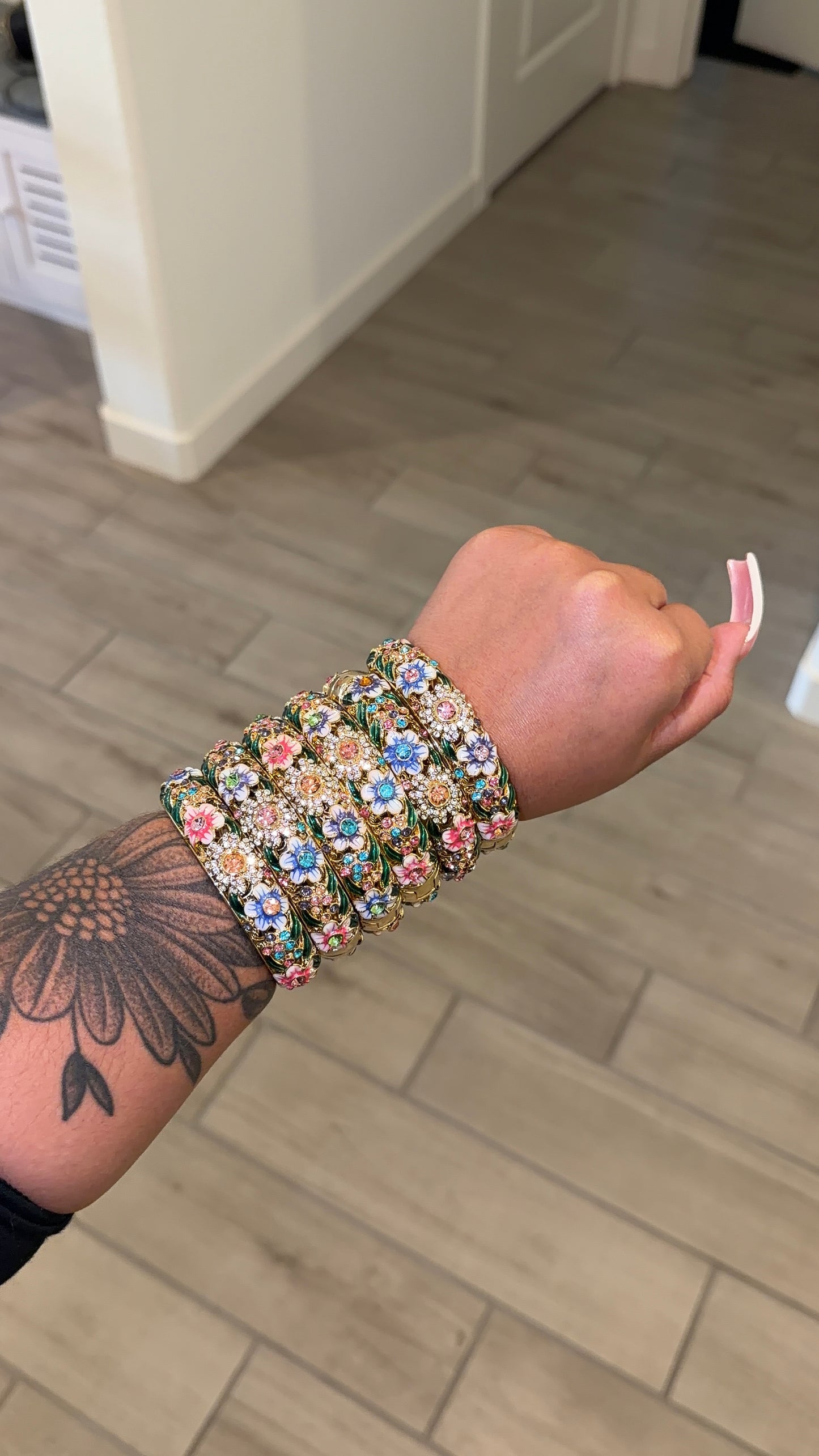Floral Bangle