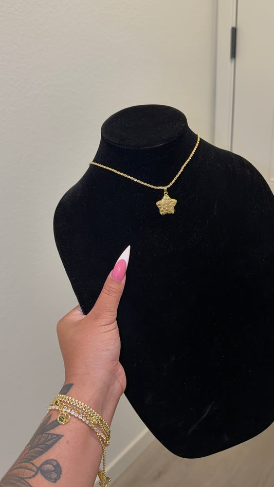 Nugget Star necklace