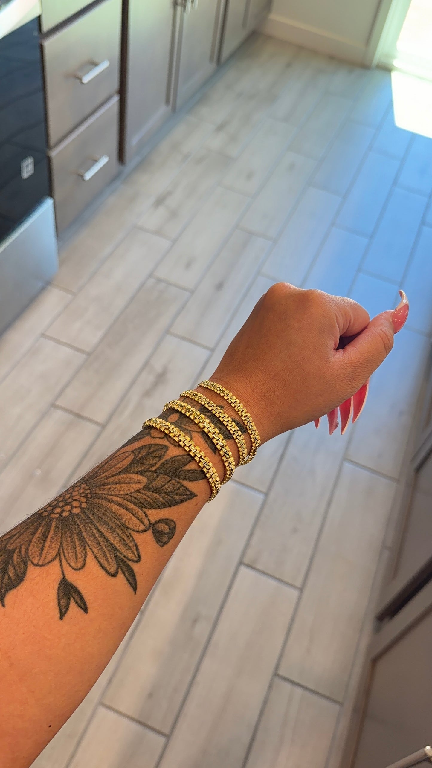 Skinny Designed Rolex bracelet