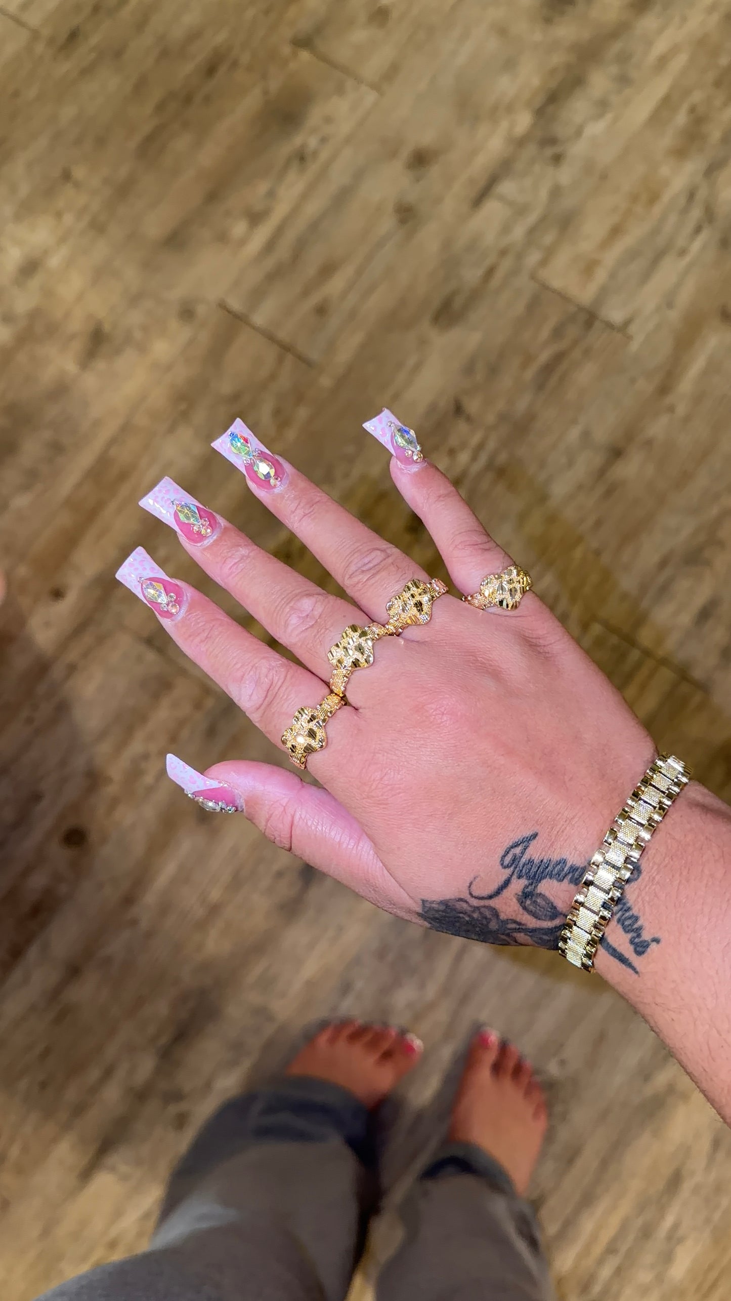 Nugget HRT Rolex Ring