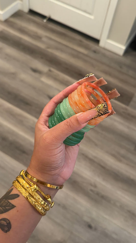 Baby jade bangle