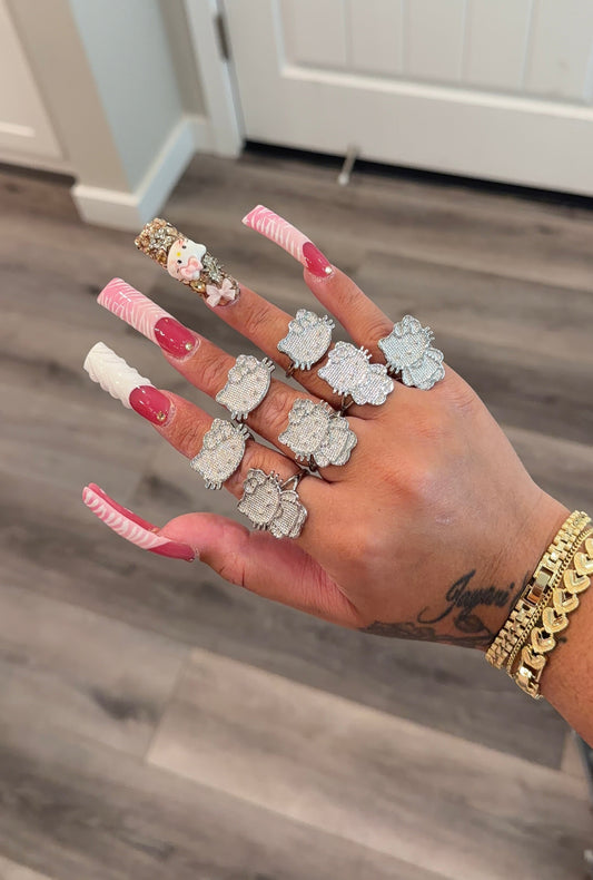 Silver HK Adjustable Ring(s)