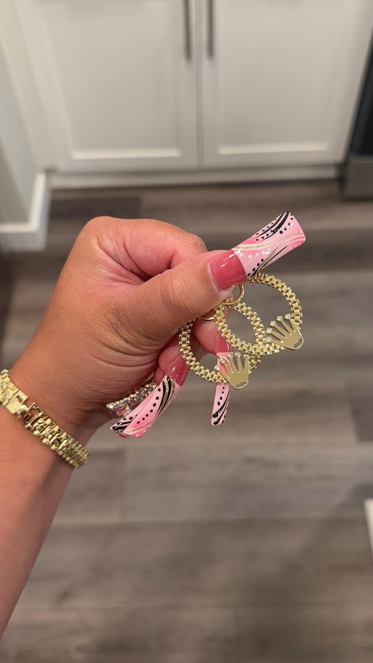 Circle crown hoops