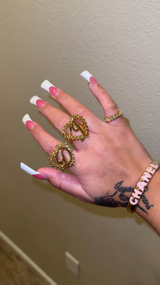 INITIAL ROLEX RING