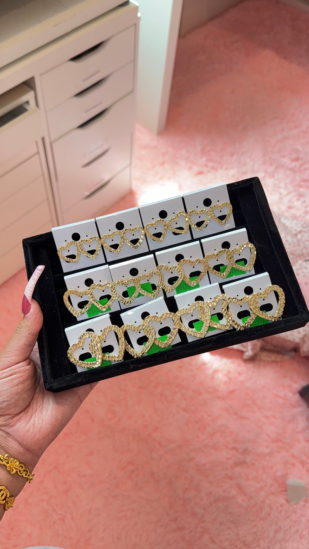 Open nugget Hrt Studs
