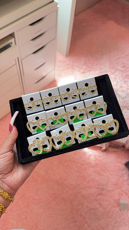 Open nugget Hrt Studs