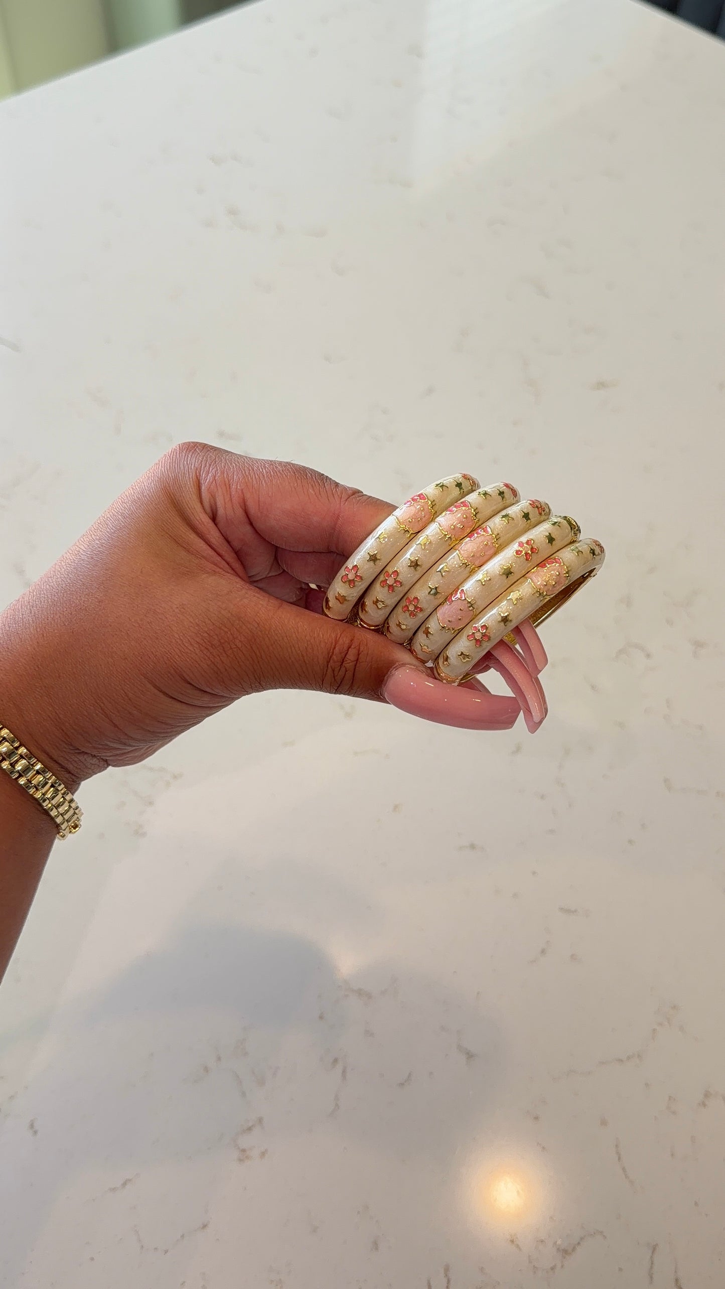 Kids HK flower bangle