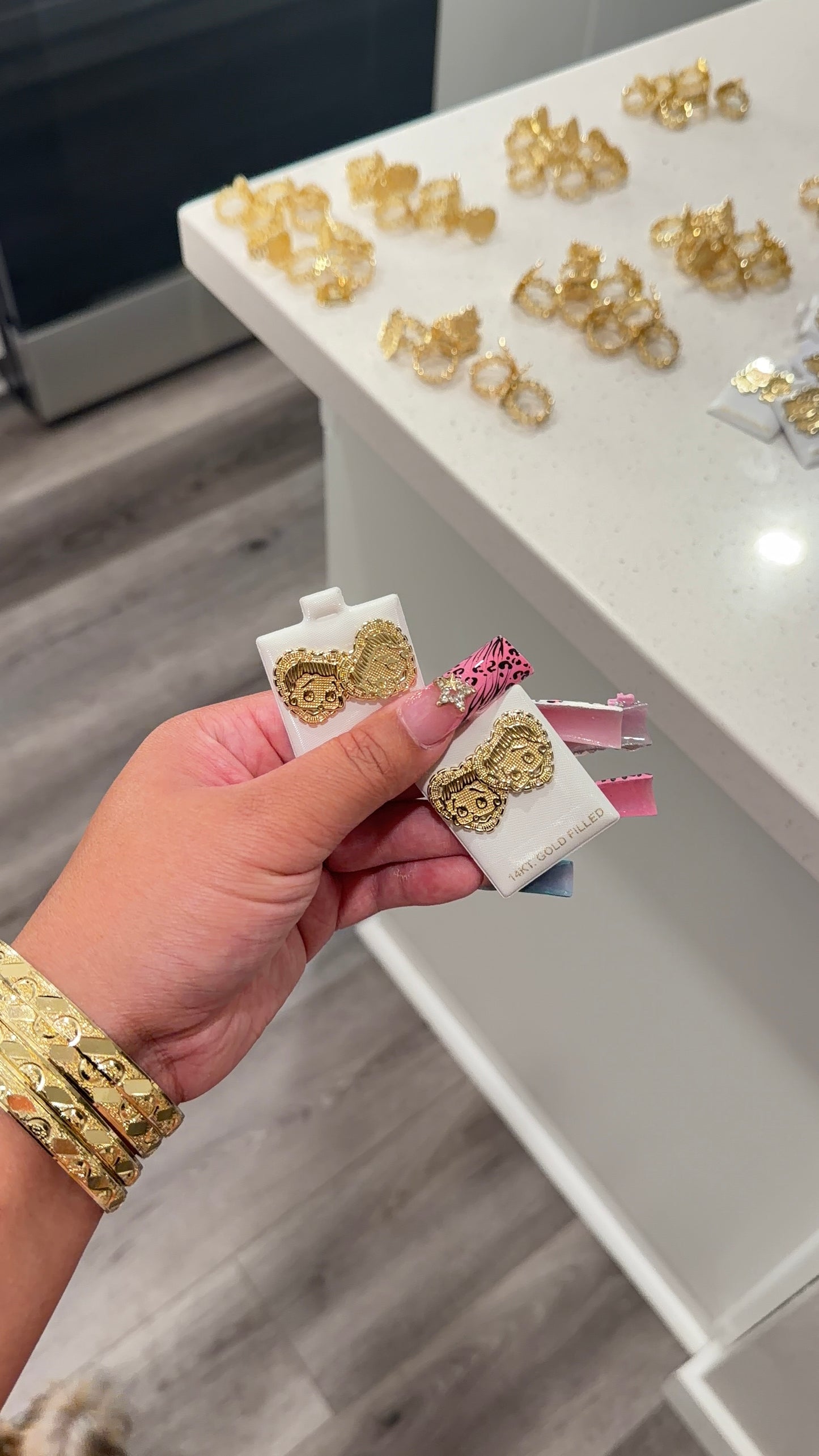 Betty Rolex studs